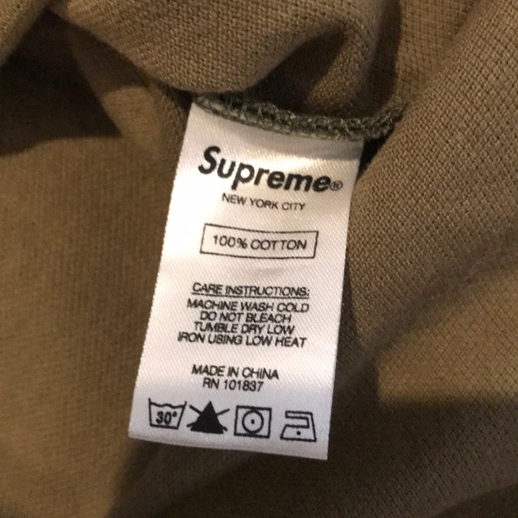 Supreme Pique S/S Henley - Woodland Camo - Picture 6 of 6